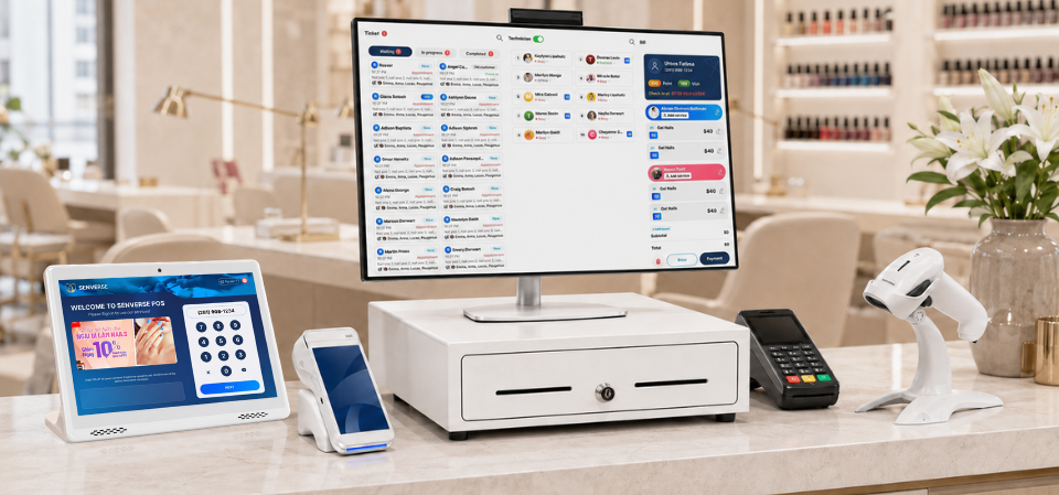Run Your Nail Salon Smarter with Senverse POS