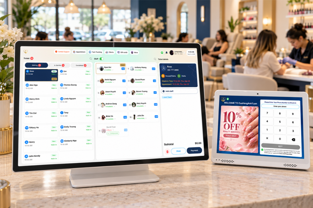 Senverse POS Demo: From Booking to Checkout